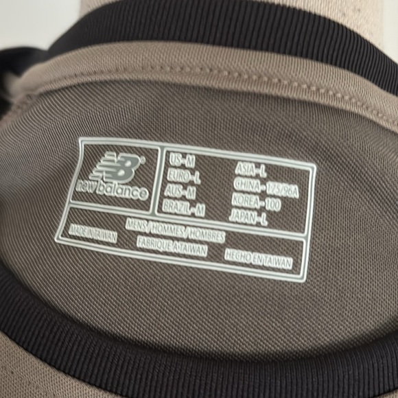 NWT men’s new balance medium bamboo long sleeve shirt 1277 - Picture 4 of 5